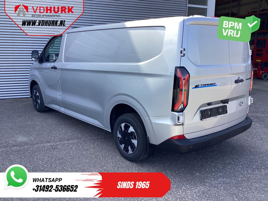 Ford E-Transit Custom Bestelbus L2 Trend 330 WLTP LED/ Snellader/ Standkachel/ Stoelverw./ Carplay/ Camera/ Climate 1