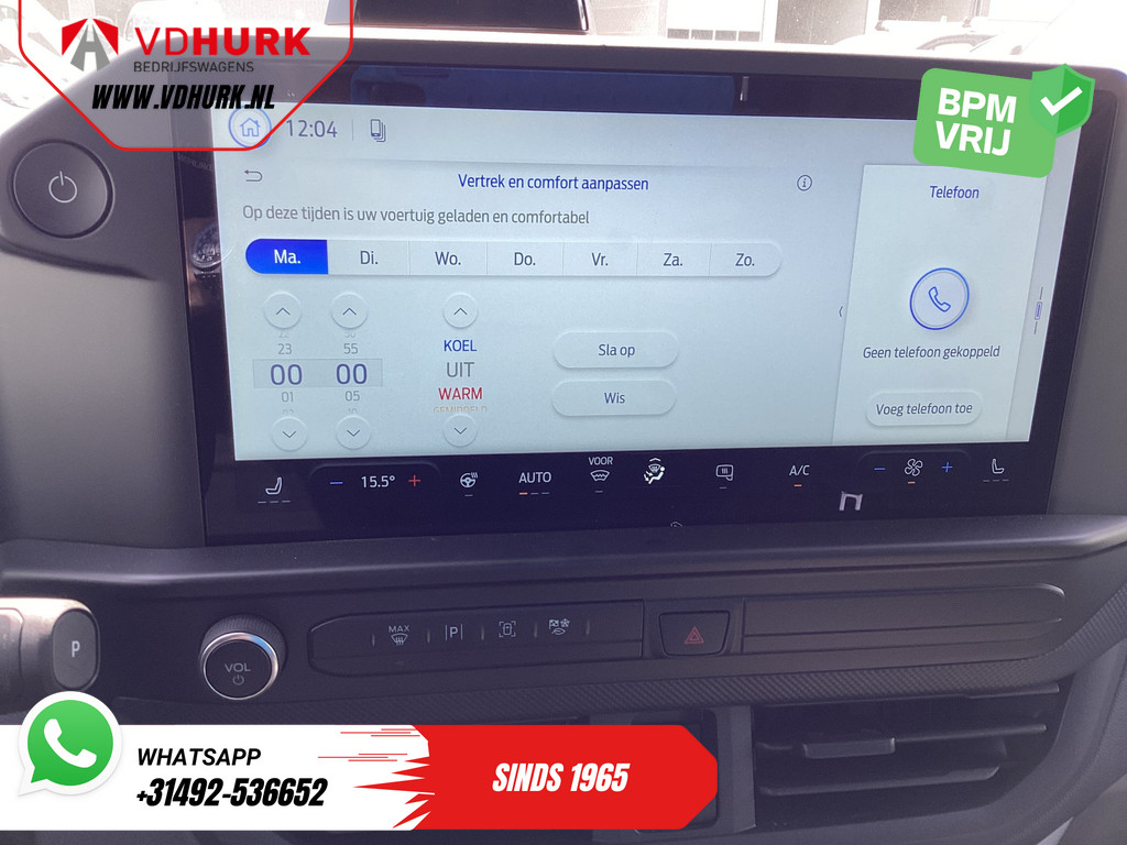 Ford E-Transit Custom Bestelbus L2 Trend 330 WLTP LED/ Snellader/ Standkachel/ Stoelverw./ Carplay/ Camera/ Climate 11