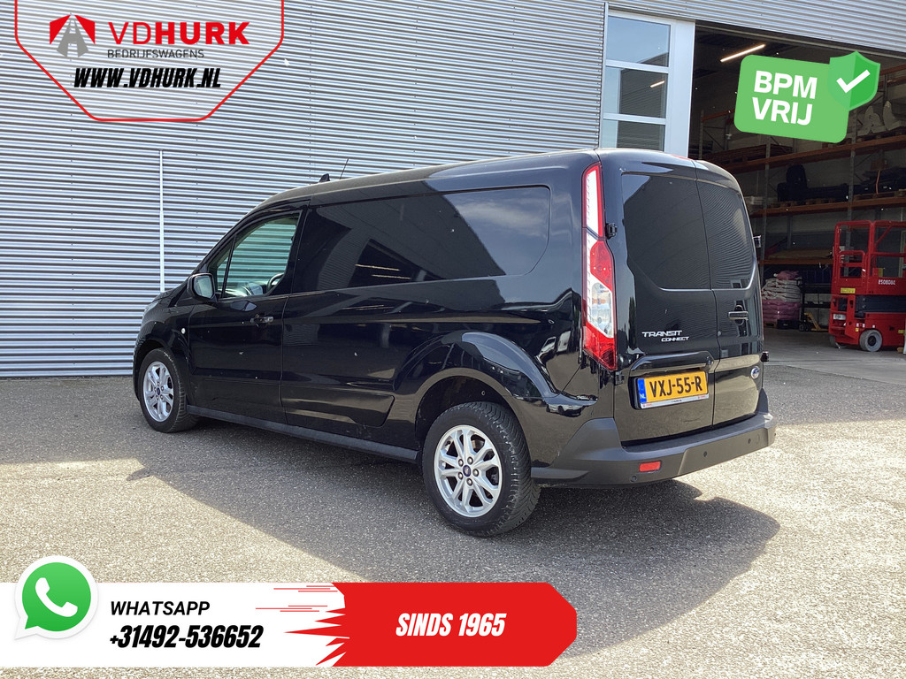 Ford Transit Connect Bestelbus 1.5 TDCI L2 Limited NAP/ Bi-Xenon/ Adapt.Cruise/ Stoelverw./ Carplay/ Navi/ Camera/ PDC/ LMV/ Climate 1