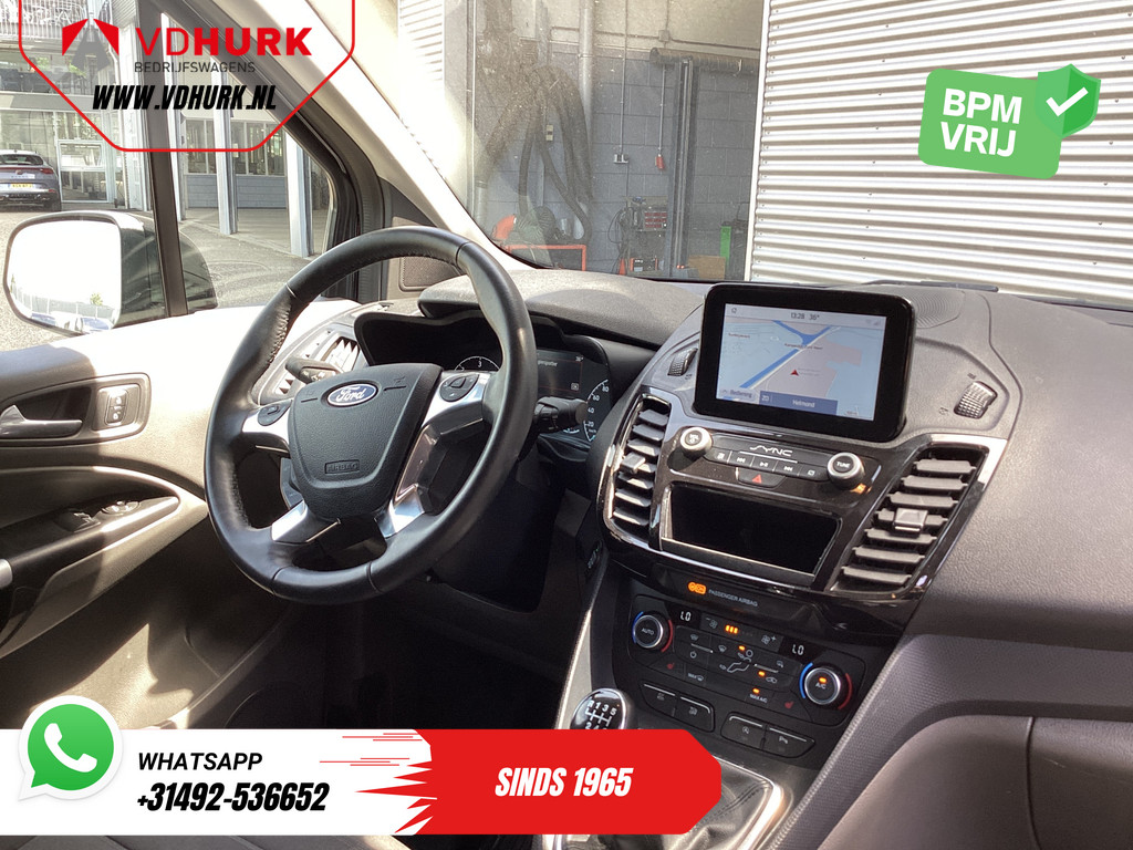Ford Transit Connect Bestelbus 1.5 TDCI L2 Limited NAP/ Bi-Xenon/ Adapt.Cruise/ Stoelverw./ Carplay/ Navi/ Camera/ PDC/ LMV/ Climate 2