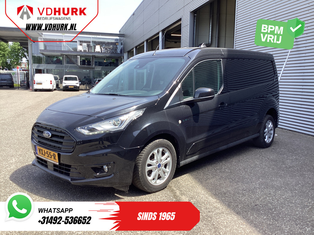 Ford Transit Connect Bestelbus 1.5 TDCI L2 Limited NAP/ Bi-Xenon/ Adapt.Cruise/ Stoelverw./ Carplay/ Navi/ Camera/ PDC/ LMV/ Climate 8
