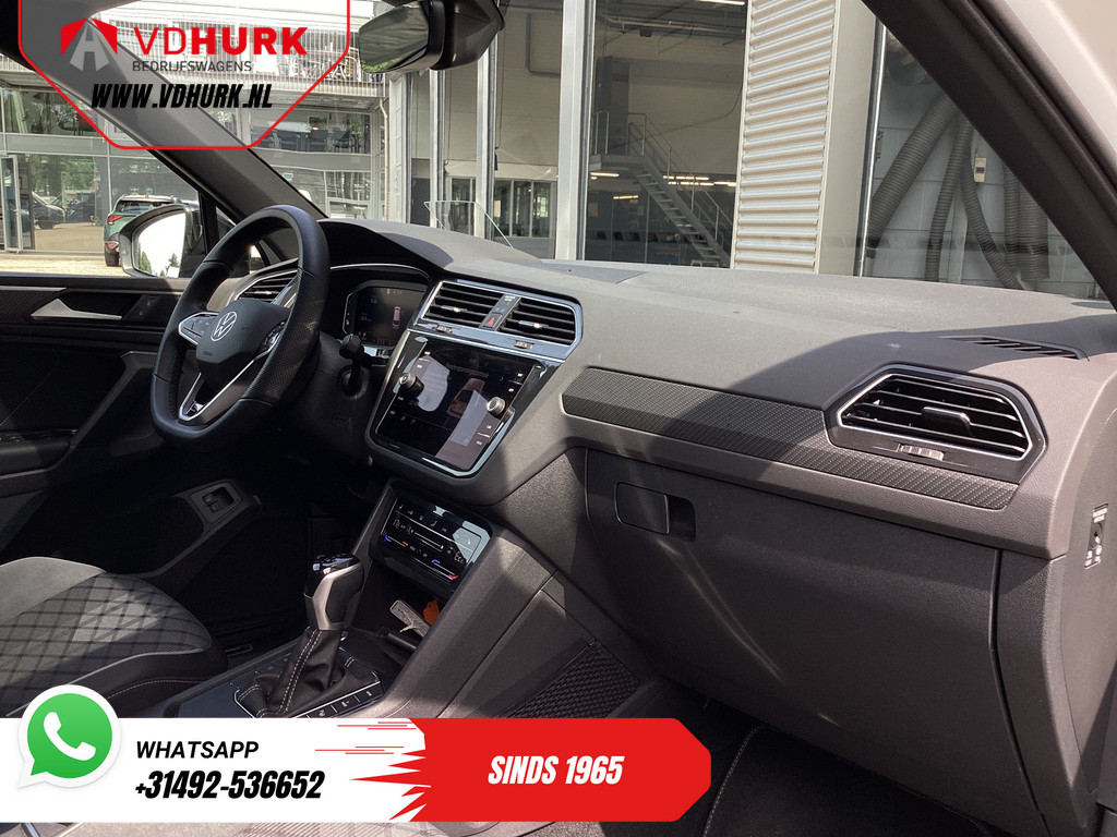Volkswagen Tiguan SUV 1.4 TSI eHybrid R-Line Pano/ IQ-Light/ Head-Up/ Elek.Trekhaak/ Elek.Klep/ Adapt.Cruise/ Parlemoer/ Stoelverw./ Climate/ Carplay/ 2