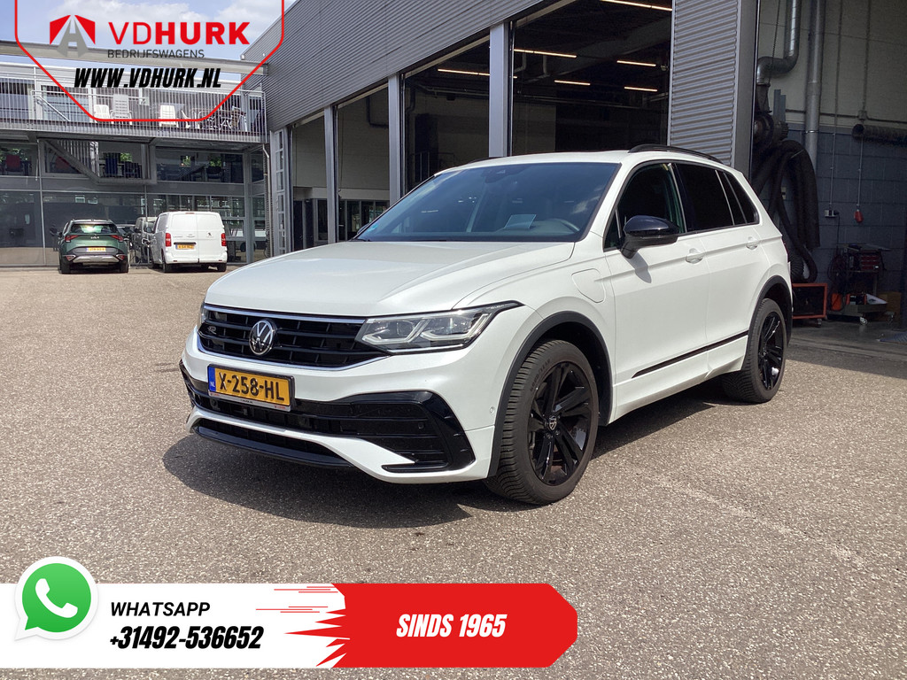 Volkswagen Tiguan SUV 1.4 TSI eHybrid R-Line Pano/ IQ-Light/ Head-Up/ Elek.Trekhaak/ Elek.Klep/ Adapt.Cruise/ Parlemoer/ Stoelverw./ Climate/ Carplay/ 7