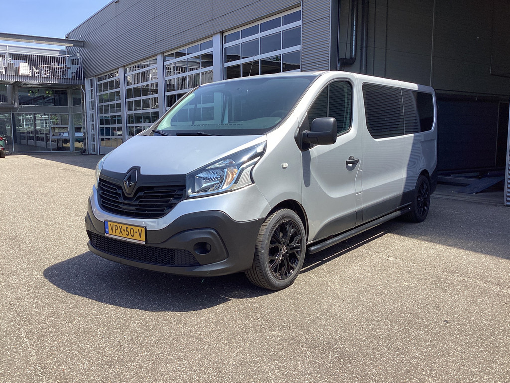Renault Trafic Bestelbus 1.6 dCi L2 DC Dubbel Cabine Euro 6/ Cruise/ Navi/ LMV/ Airco/ PDC/ Sidebars/ Keyless 1