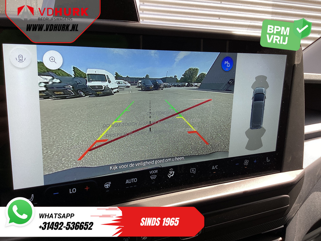 Ford E-Transit Custom Bestelbus L2 330 km WLTP Garantie t/m 2028/ LED/ Snellader/ Standkachel/ Stoelverw./ Stuurverw./ Carplay/ Camera/ PDC/ Climate/ Cruise 11