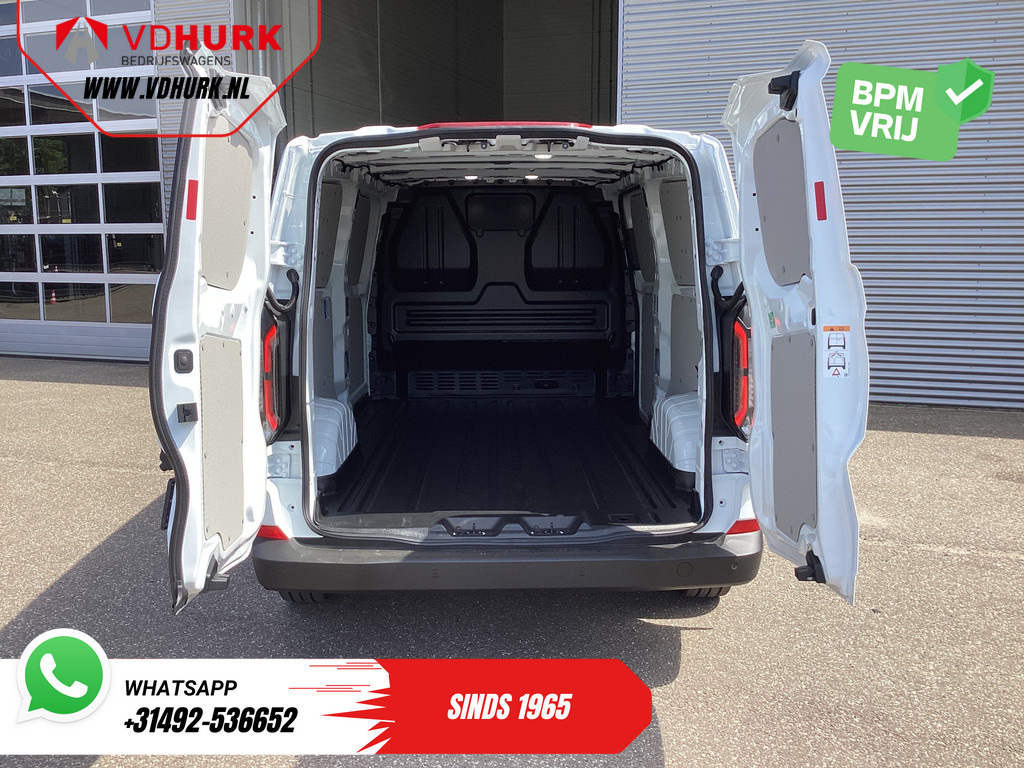 Ford E-Transit Custom Bestelbus L2 330 km WLTP Garantie t/m 2028/ LED/ Snellader/ Standkachel/ Stoelverw./ Stuurverw./ Carplay/ Camera/ PDC/ Climate/ Cruise 4