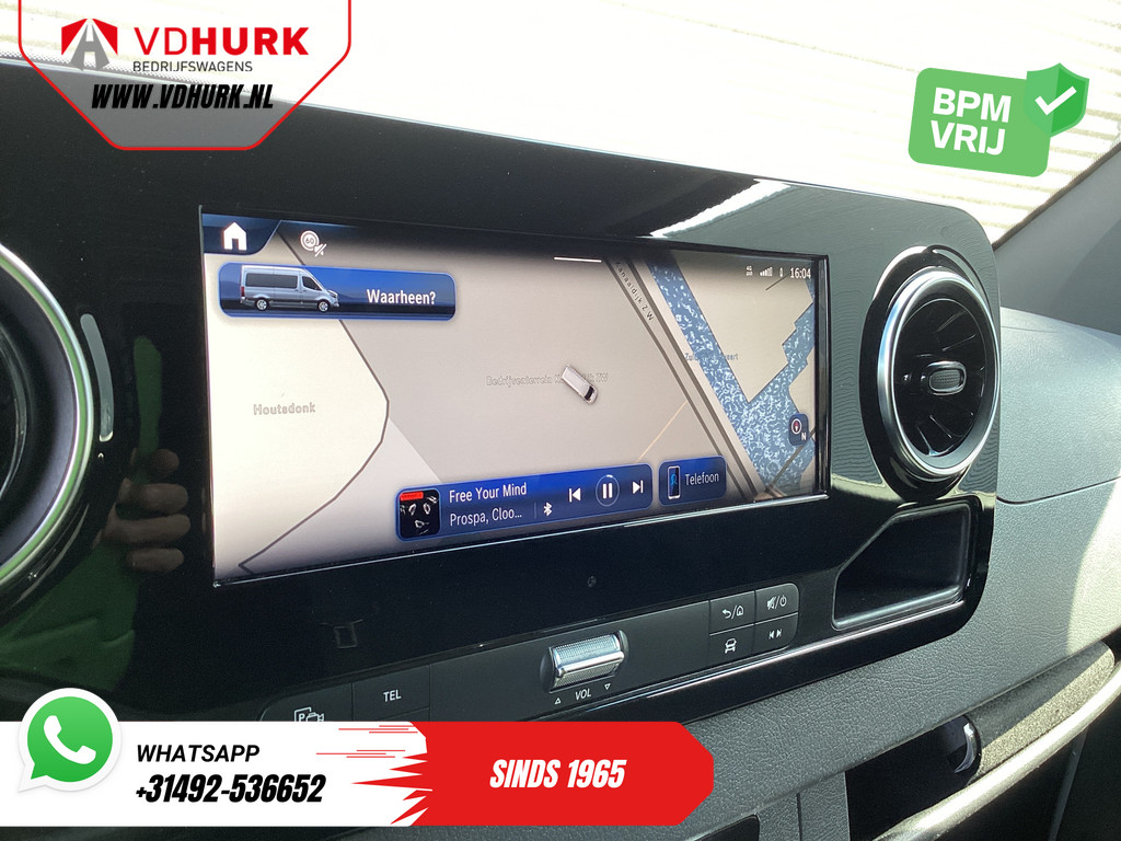 Mercedes-Benz Sprinter Bestelbus 317 CDI Aut. L2H2 LED/ Gev.Stoel/ Navi/ 270Gr.Deuren/ Stoelverw./ Cruise/ Camera/ PDC 14