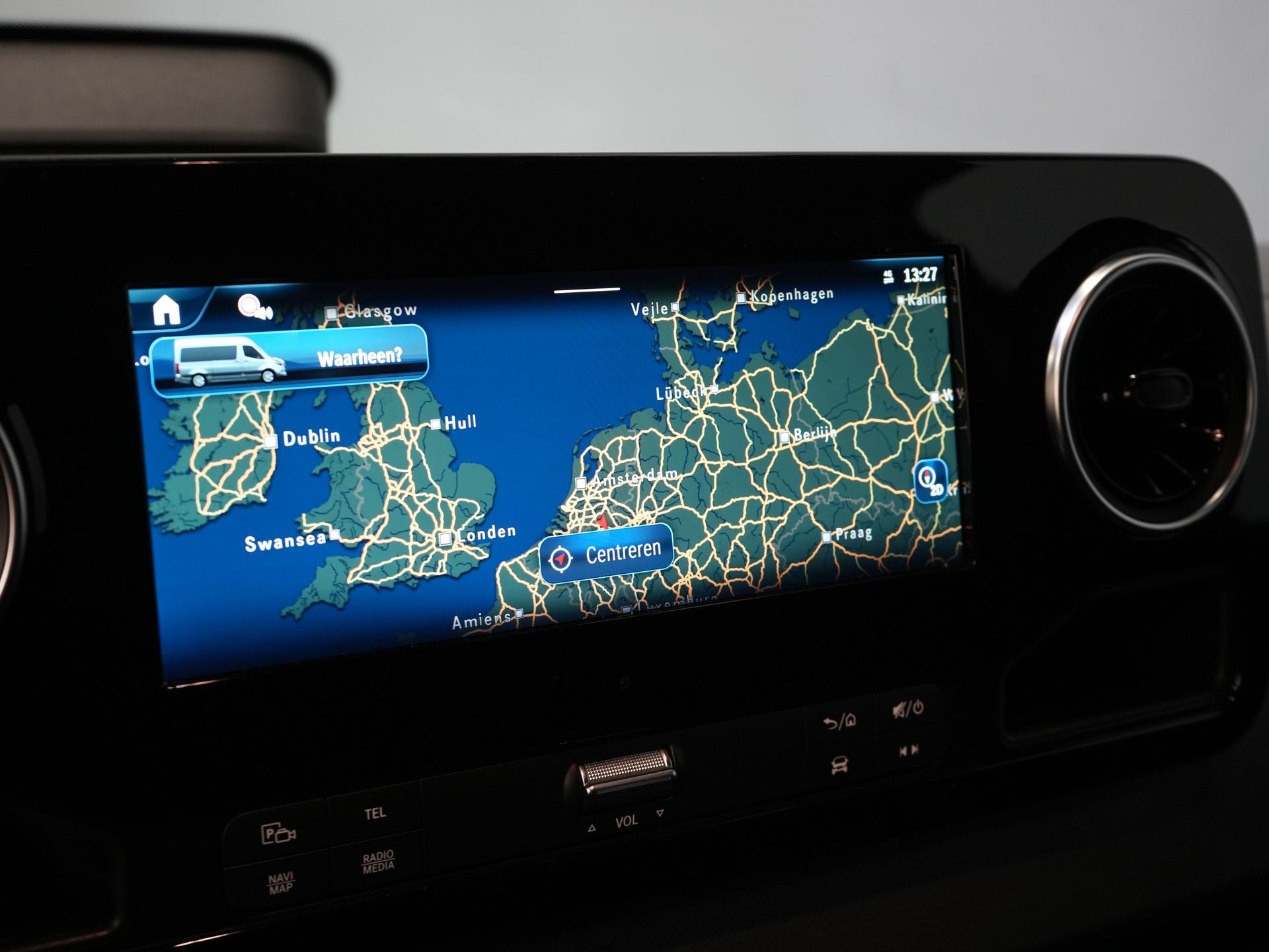 Mercedes-Benz Sprinter Bestelbus 317 CDI Aut. L2H2 LED/ Gev.Stoel/ Navi/ 270Gr.Deuren/ Stoelverw./ Cruise/ Camera/ PDC 21