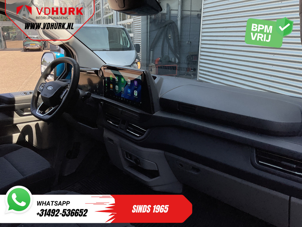 Ford E-Transit Custom Bestelbus 218 pk 330 km WLTP L2 Limited B&O/ Adapt.Cruise/ Elek.Trekhaak/ Standkachel/ Stoelverw./ Stuurverw./ Carplay/ Navi/ 360.Camera/  11