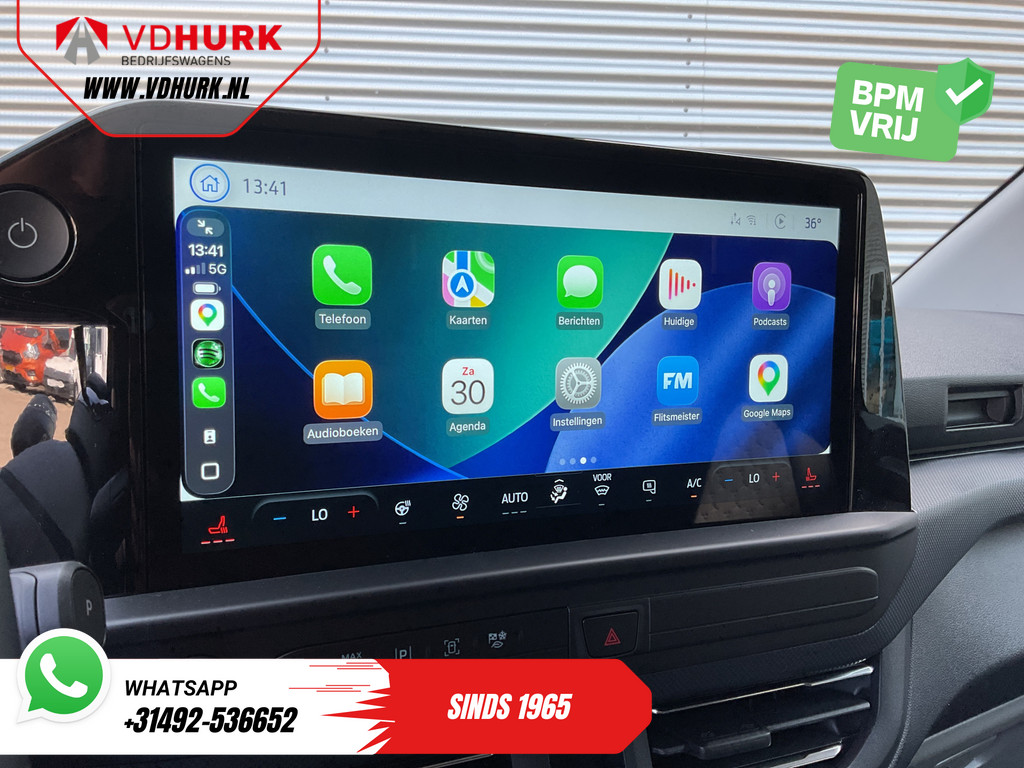 Ford E-Transit Custom Bestelbus 218 pk 330 km WLTP L2 Limited B&O/ Adapt.Cruise/ Elek.Trekhaak/ Standkachel/ Stoelverw./ Stuurverw./ Carplay/ Navi/ 360.Camera/  14