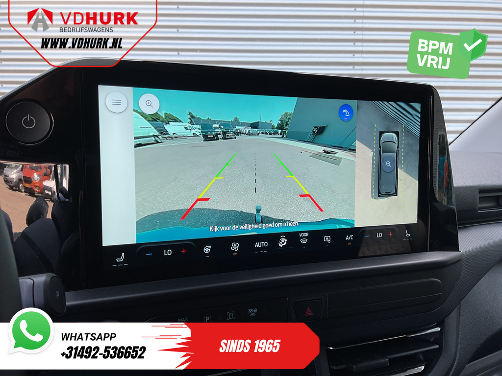 Ford E-Transit Custom Bestelbus 218 pk 330 km WLTP L2 Limited B&O/ Adapt.Cruise/ Elek.Trekhaak/ Standkachel/ Stoelverw./ Stuurverw./ Carplay/ Navi/ 360.Camera/  16