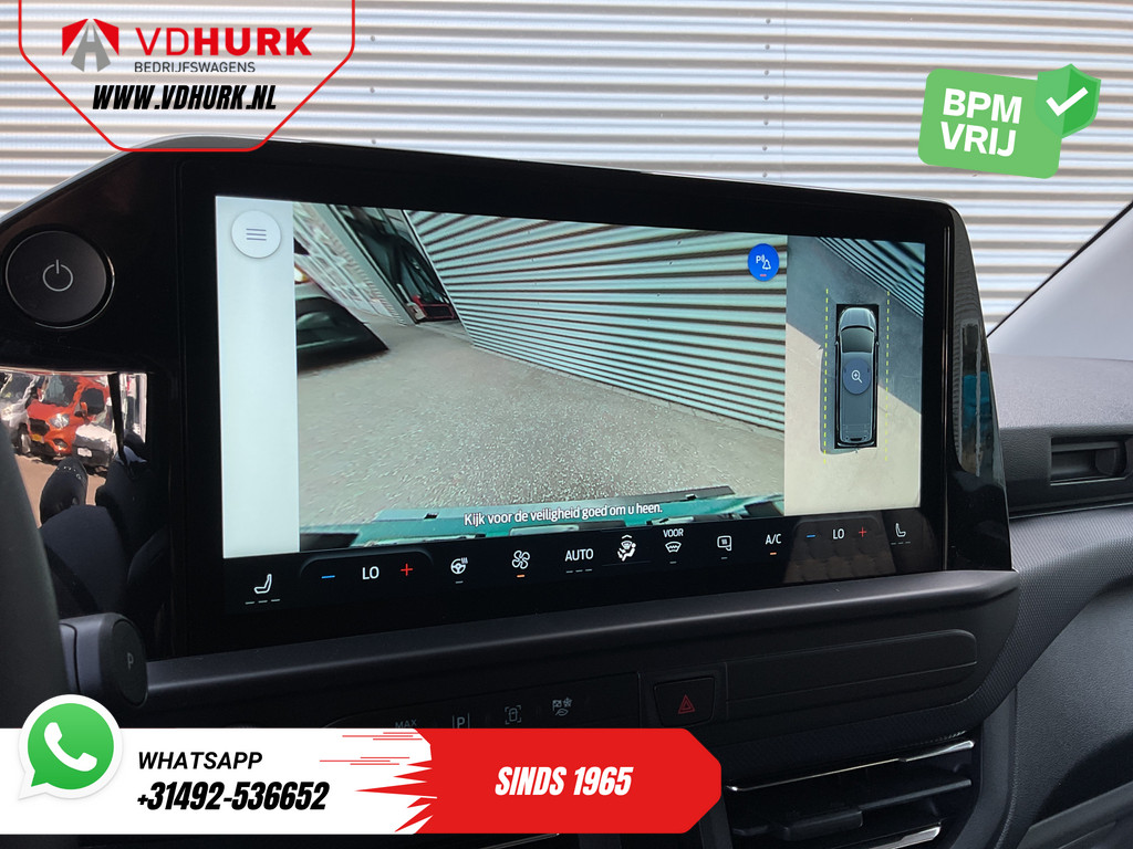 Ford E-Transit Custom Bestelbus 218 pk 330 km WLTP L2 Limited B&O/ Adapt.Cruise/ Elek.Trekhaak/ Standkachel/ Stoelverw./ Stuurverw./ Carplay/ Navi/ 360.Camera/  17