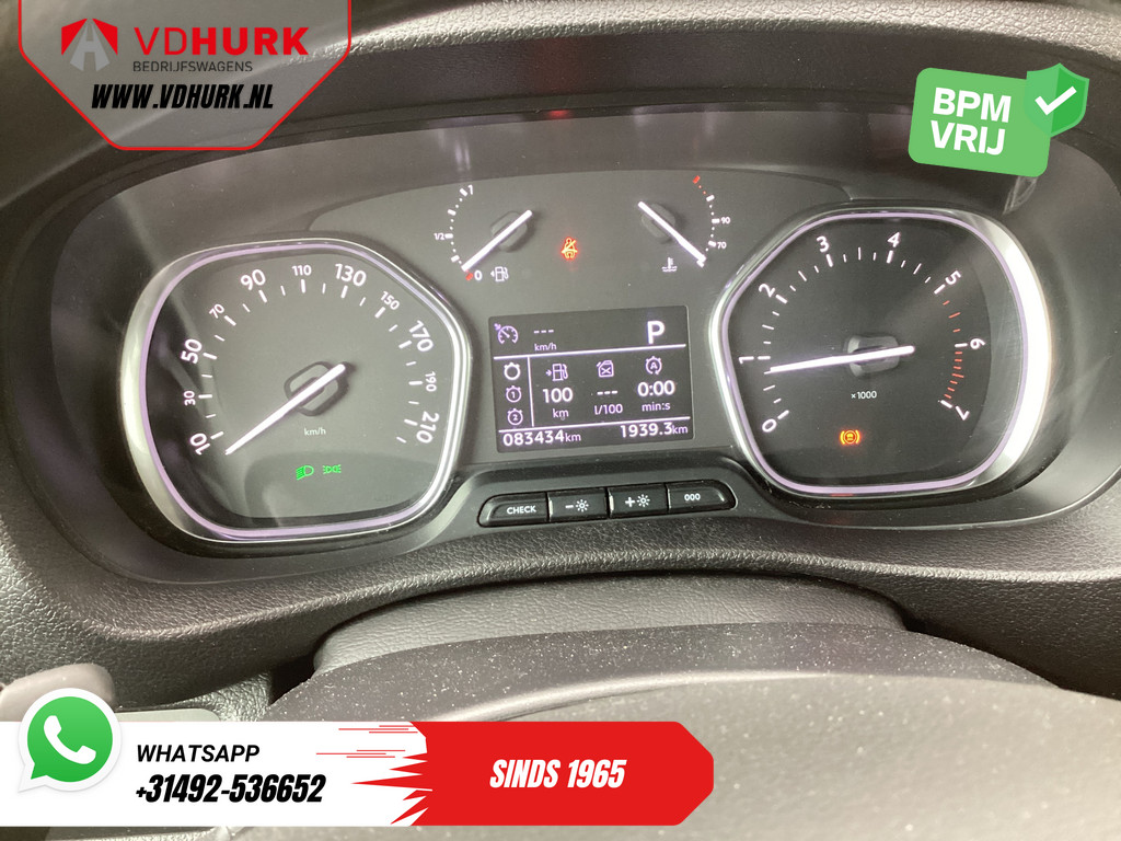 Toyota ProAce Worker Bestelbus 2.0 145 pk Aut. L2 Adapt.Cruise/ Standkachel/ Stoelverw./ Carplay/ Camera/ Inrichting/ Trekhaak/ Airco 13