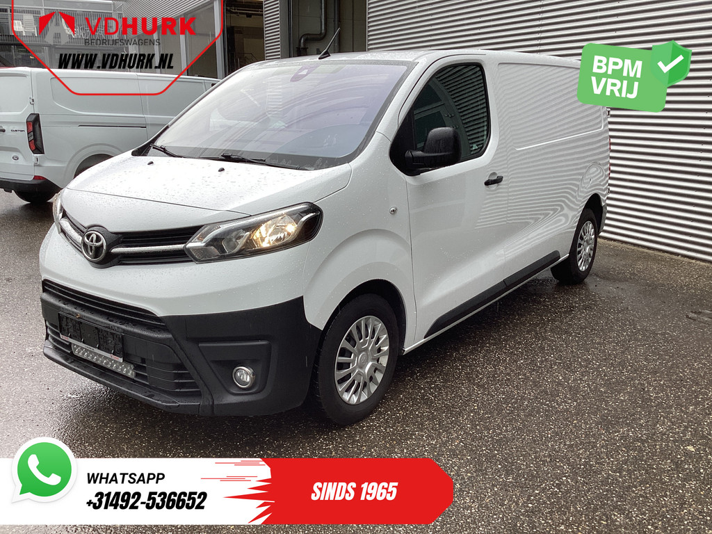 Toyota ProAce Worker Bestelbus 2.0 145 pk Aut. L2 Adapt.Cruise/ Standkachel/ Stoelverw./ Carplay/ Camera/ Inrichting/ Trekhaak/ Airco 7