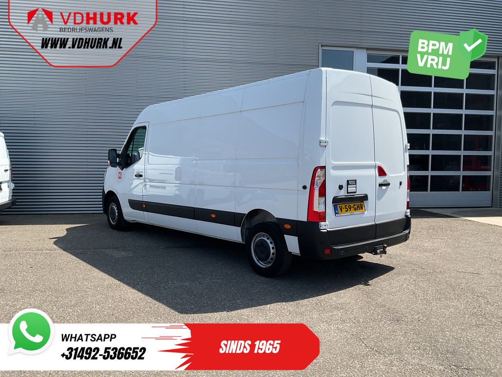 Renault Master Bestelbus 2.3 dCi 150 pk L3H2 NL Auto/ 270Gr.Deuren/ Camera/ PDC/ Cruise/ Trekhaak/ Airco/ DAB 1