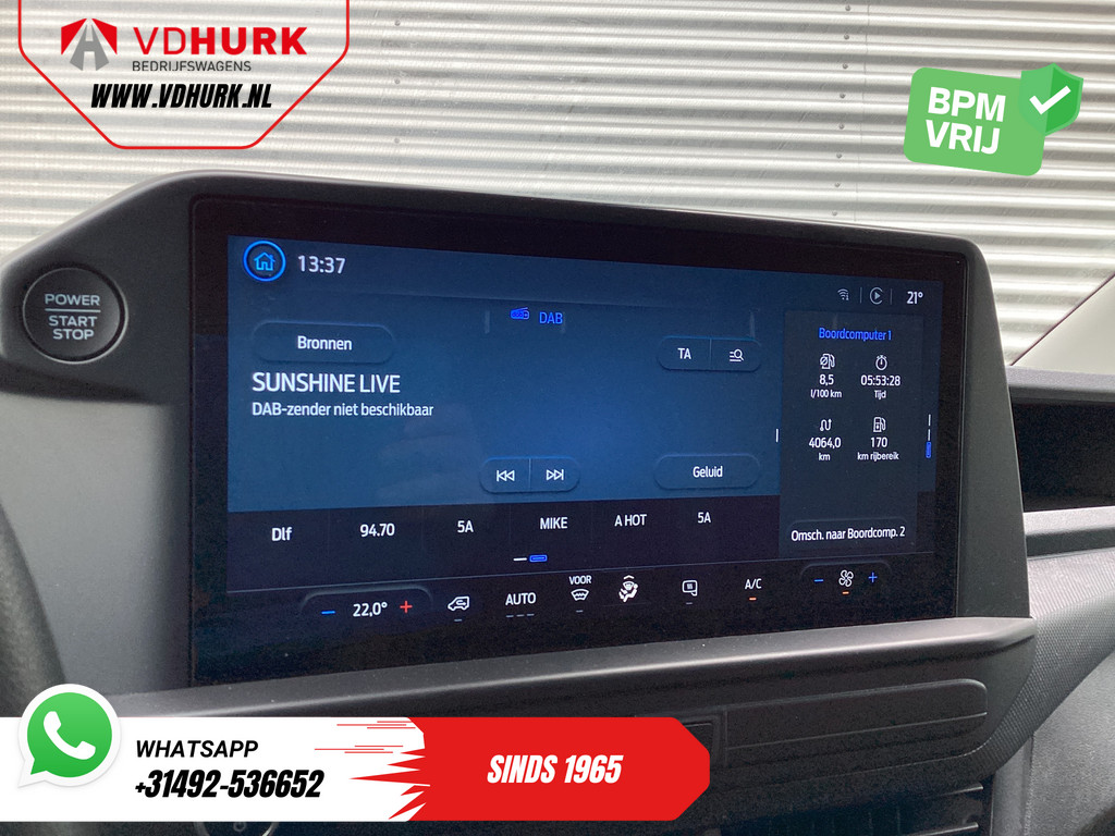 Ford Transit Custom Bestelbus 2.0 TDCI L2 Trend LED/ Carplay/ Camera/ Climate/ PDC/ Cruise/ DAB 16