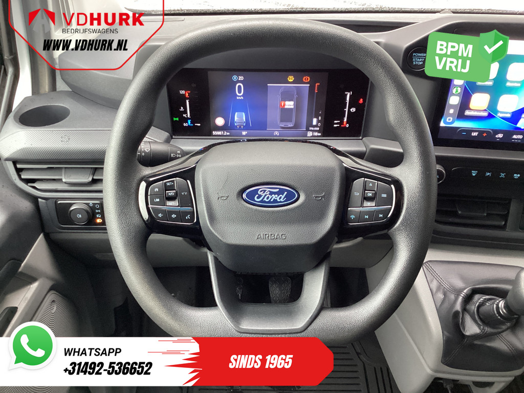 Ford Transit Custom Bestelbus 2.0 TDCI L2 Trend LED/ Carplay/ Camera/ Climate/ PDC/ Cruise/ DAB 12
