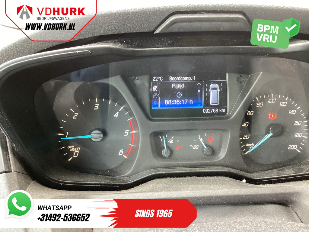 Ford Transit Bestelbus 2.0 TDCI 130 pk L2H2 Trend 2.8t Trekverm./ DB-VV./ Navi/ Camera/ Cruise/ Imperiaal/ Rearstep/ Trekhaak 15