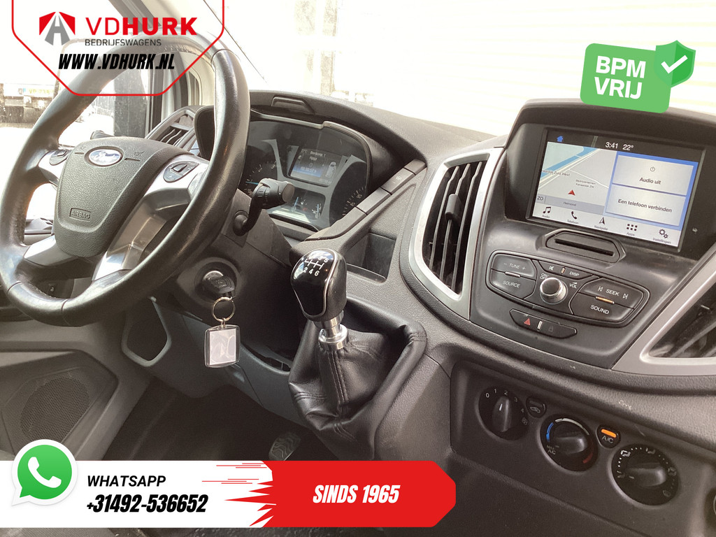 Ford Transit Bestelbus 2.0 TDCI 130 pk L2H2 Trend 2.8t Trekverm./ DB-VV./ Navi/ Camera/ Cruise/ Imperiaal/ Rearstep/ Trekhaak 2