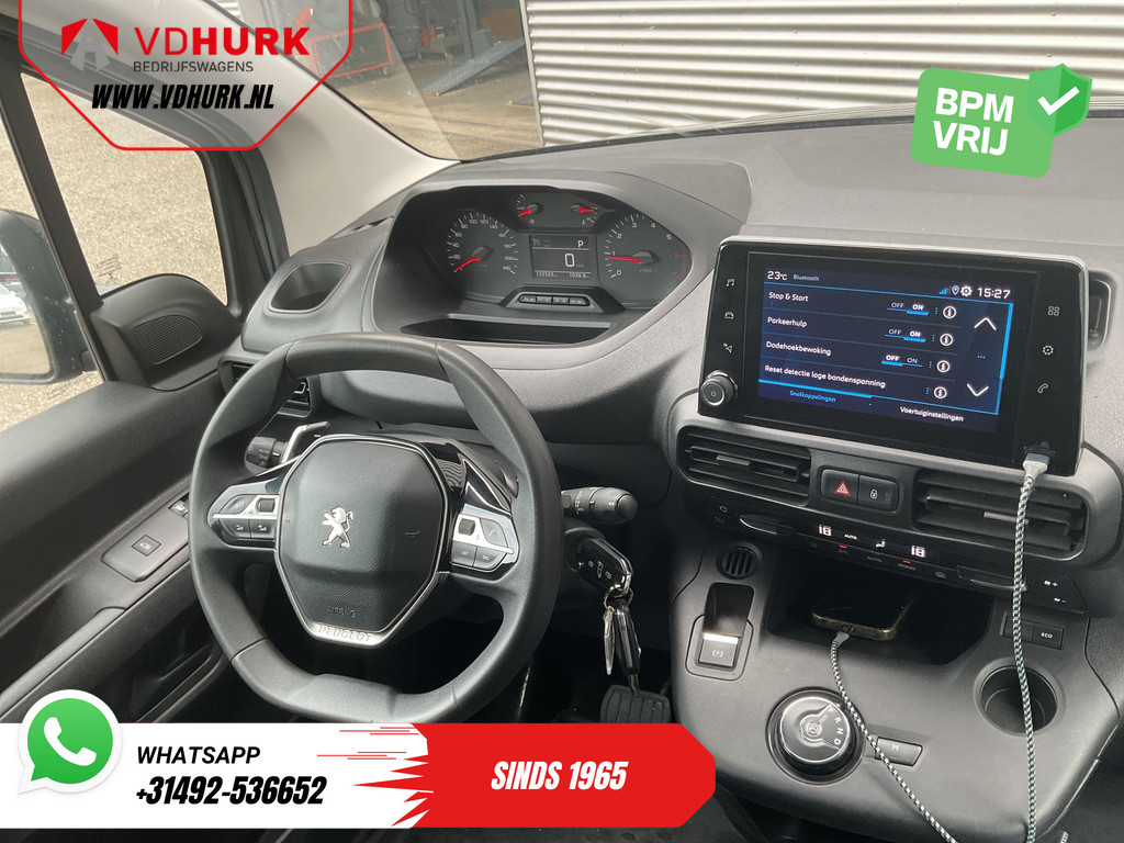 Peugeot Partner Bestelbus 1.2 BENZINE Aut. 110 pk Stoelverw./ Carplay/ Camera/ PDC/ Climate/ Cruise/ Trekhaak/ Airco 11