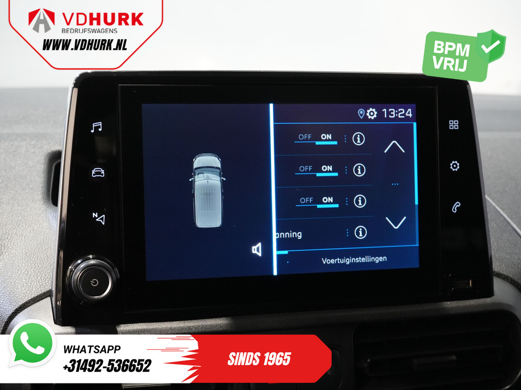Peugeot Partner Bestelbus 1.2 BENZINE Aut. 110 pk Stoelverw./ Carplay/ Camera/ PDC/ Climate/ Cruise/ Trekhaak/ Airco 25