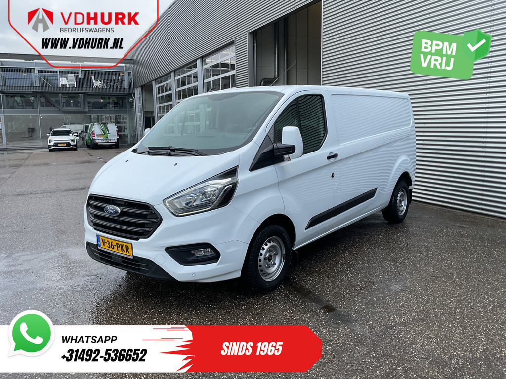 Ford Transit Custom Bestelbus 2.0 TDCI L2 130 pk Trend 2.8t Trekverm./ Cruise/ PDC V+A/ DAB/ Airco 7