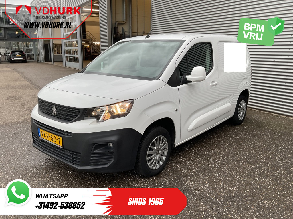 Peugeot Partner Bestelbus 1.5 HDI Carplay/ 3Pers./ Airco/ Cruise/ PDC/ Trekhaak 7