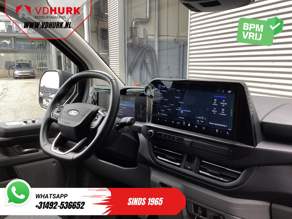 Ford Transit Custom Bestelbus 2.0 TDCI 170 pk Aut. L2 Limited LED/ Adapt.Cruise/ Keyless/ Standkachel/ Stoelverw./ Carplay/ Navi/ Camera/ Climate/ PDC/ Trekha 2