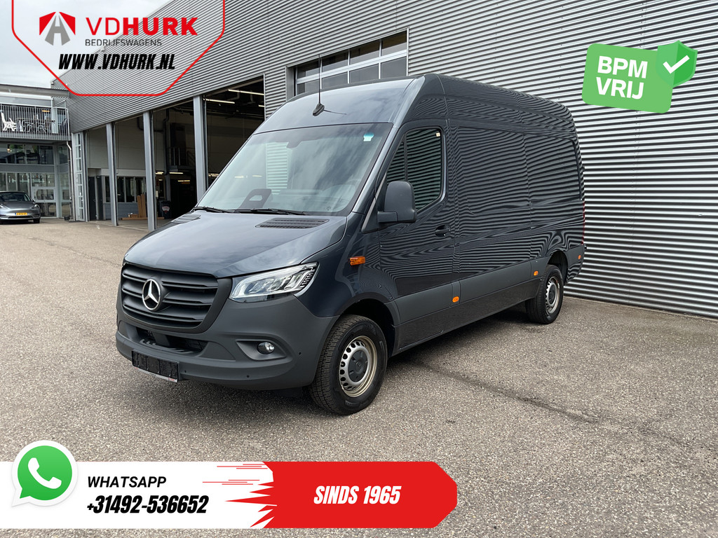 Mercedes-Benz Sprinter Bestelbus 317 CDI Aut. L2H2 LED/ Stoelverw./ Gev.Stoel/ 270Gr.Deuren/ Navi/ Camera/ Cruise/ Airco/ PDC 7