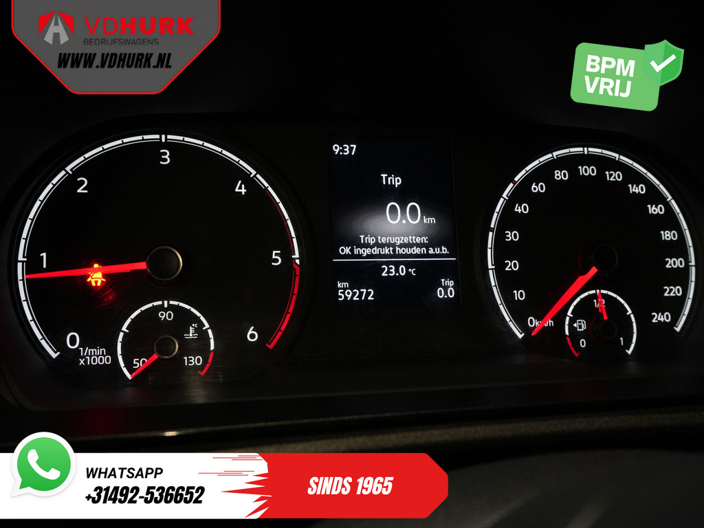 Volkswagen Caddy Cargo Bestelbus 2.0 TDI 100 pk Omvormer/ Sortimo/ Cruise/ Airco/ DAB 18