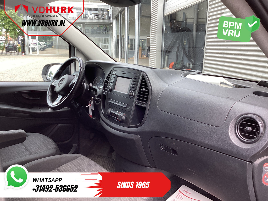 Mercedes-Benz Vito Bestelbus 114 CDI L2 Aut. Euro 6/ Imperiaal+Trap/ BOTT/ 2.5T trekverm./ Navi/ Camera/ Climate/ PDC/ Cruise/ Trekhaak 11