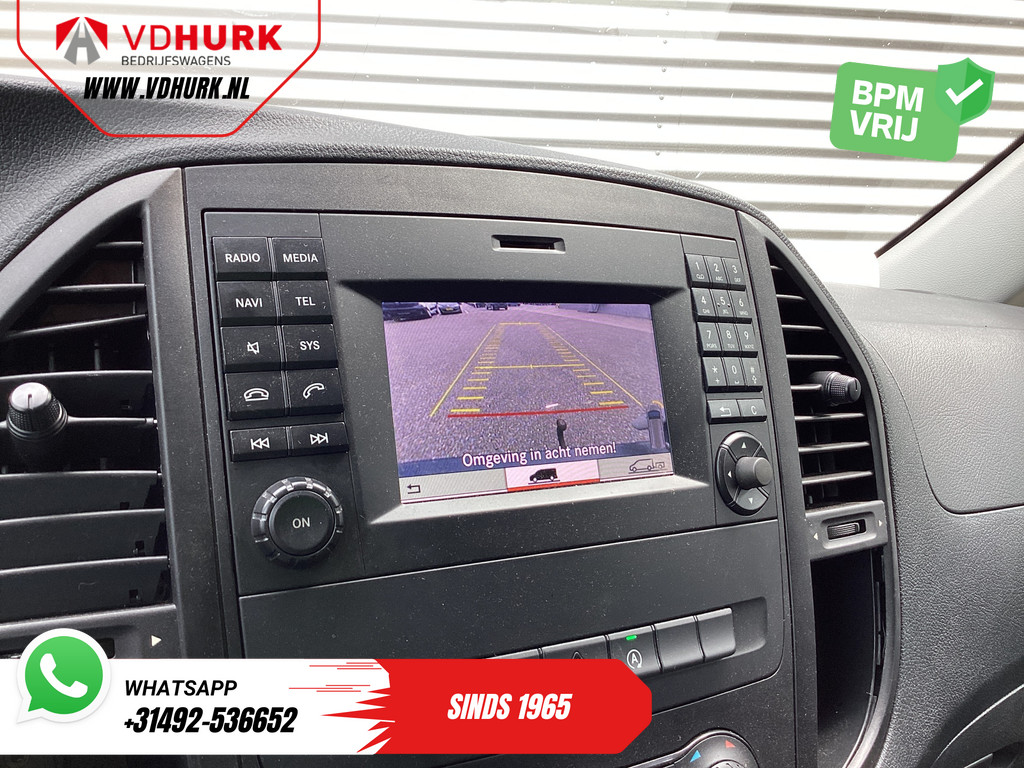 Mercedes-Benz Vito Bestelbus 114 CDI L2 Aut. Euro 6/ Imperiaal+Trap/ BOTT/ 2.5T trekverm./ Navi/ Camera/ Climate/ PDC/ Cruise/ Trekhaak 14