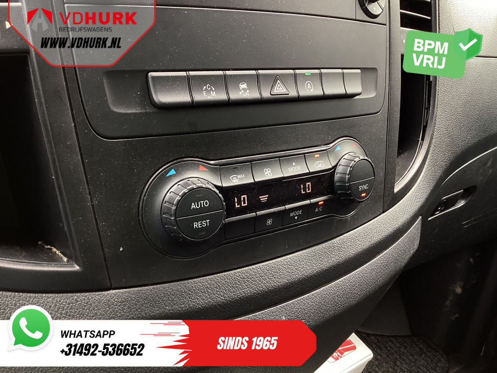 Mercedes-Benz Vito Bestelbus 114 CDI L2 Aut. Euro 6/ Imperiaal+Trap/ BOTT/ 2.5T trekverm./ Navi/ Camera/ Climate/ PDC/ Cruise/ Trekhaak 16