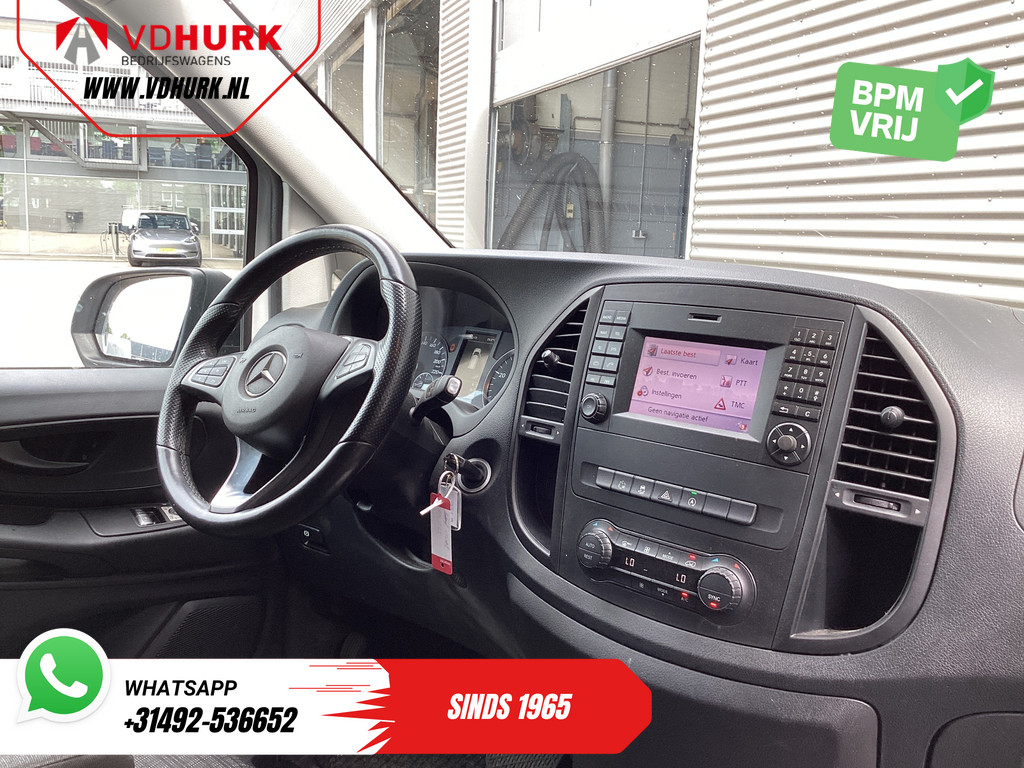Mercedes-Benz Vito Bestelbus 114 CDI L2 Aut. Euro 6/ Imperiaal+Trap/ BOTT/ 2.5T trekverm./ Navi/ Camera/ Climate/ PDC/ Cruise/ Trekhaak 2