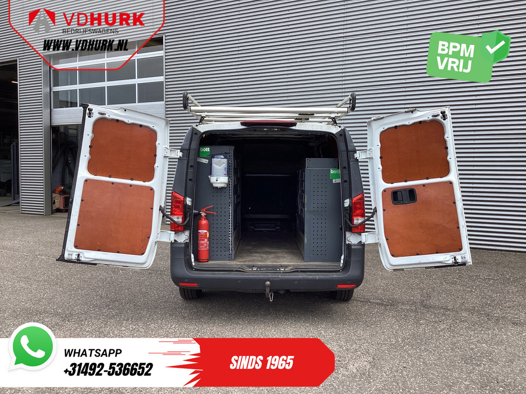 Mercedes-Benz Vito Bestelbus 114 CDI L2 Aut. Euro 6/ Imperiaal+Trap/ BOTT/ 2.5T trekverm./ Navi/ Camera/ Climate/ PDC/ Cruise/ Trekhaak 4