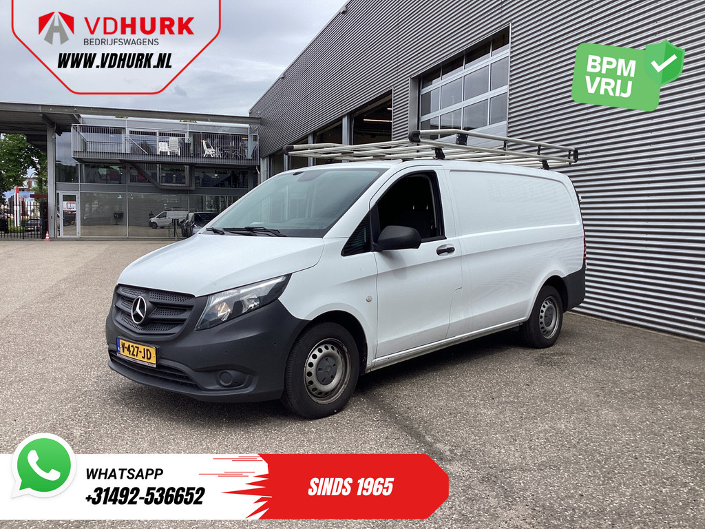 Mercedes-Benz Vito Bestelbus 114 CDI L2 Aut. Euro 6/ Imperiaal+Trap/ BOTT/ 2.5T trekverm./ Navi/ Camera/ Climate/ PDC/ Cruise/ Trekhaak 8