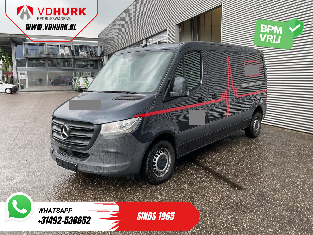 Mercedes-Benz Sprinter Bestelbus L2 2x Schuifdeur/ 360 Camera/ Carplay/ Airco/ Navi/ PDC/ Trekhaak 7