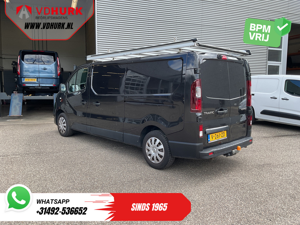 Renault Trafic Bestelbus 1.6 dCi 125 pk L2 2x Schuifdeur/ Navi/ Cruise/ Imperiaal/ Trekhaak/ Camera / PDC/ Airco 1