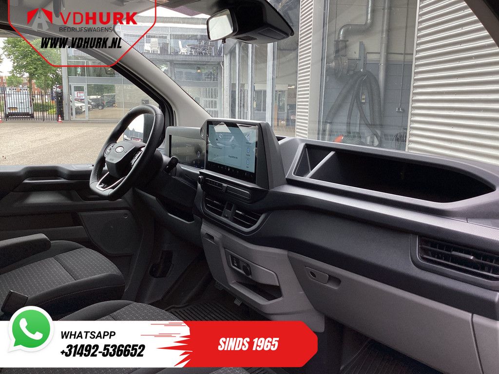 Ford E-Transit Custom Personenvervoer 320 km WLTP L2 Combi/ Kombi/ 9 pers./ LED/ Standkachel/ Stoelverw/ Stuurverw./ Carplay/ Camera/ Climate/ PDC/ Cruise 14