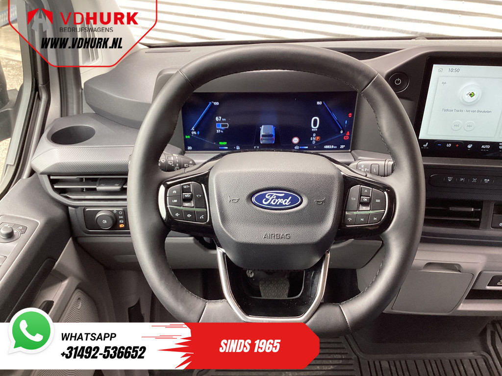 Ford E-Transit Custom Personenvervoer 320 km WLTP L2 Combi/ Kombi/ 9 pers./ LED/ Standkachel/ Stoelverw/ Stuurverw./ Carplay/ Camera/ Climate/ PDC/ Cruise 15