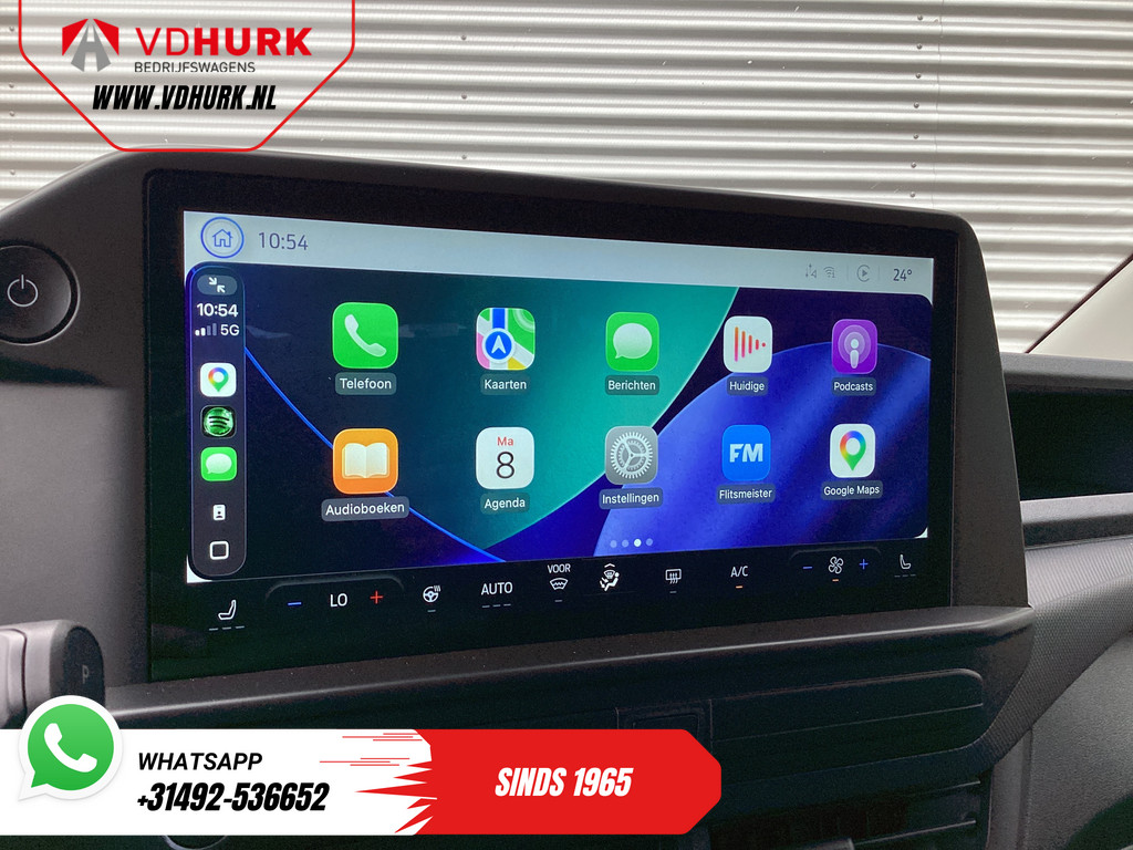 Ford E-Transit Custom Personenvervoer 320 km WLTP L2 Combi/ Kombi/ 9 pers./ LED/ Standkachel/ Stoelverw/ Stuurverw./ Carplay/ Camera/ Climate/ PDC/ Cruise 16
