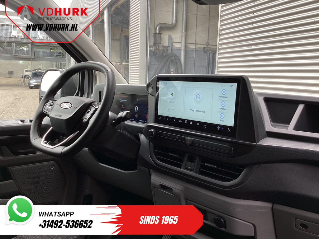 Ford E-Transit Custom Personenvervoer 320 km WLTP L2 Combi/ Kombi/ 9 pers./ LED/ Standkachel/ Stoelverw/ Stuurverw./ Carplay/ Camera/ Climate/ PDC/ Cruise 2
