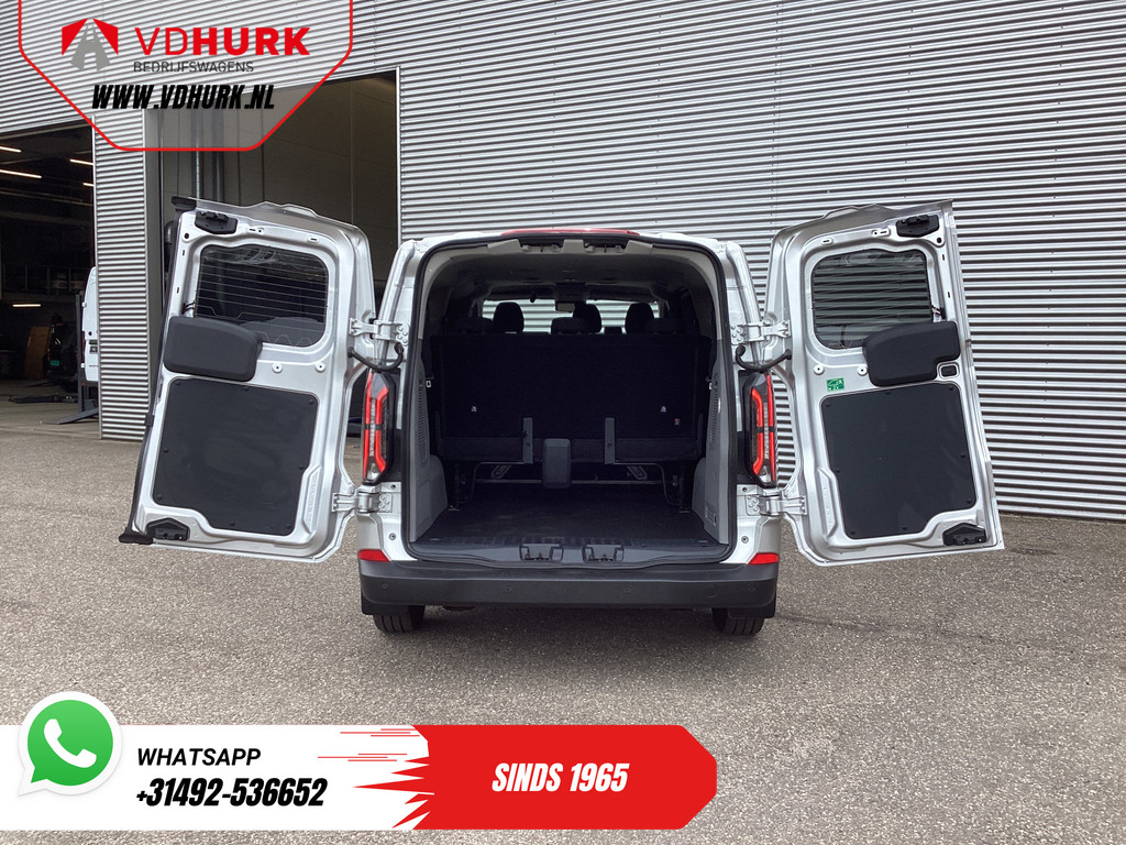 Ford E-Transit Custom Personenvervoer 320 km WLTP L2 Combi/ Kombi/ 9 pers./ LED/ Standkachel/ Stoelverw/ Stuurverw./ Carplay/ Camera/ Climate/ PDC/ Cruise 4