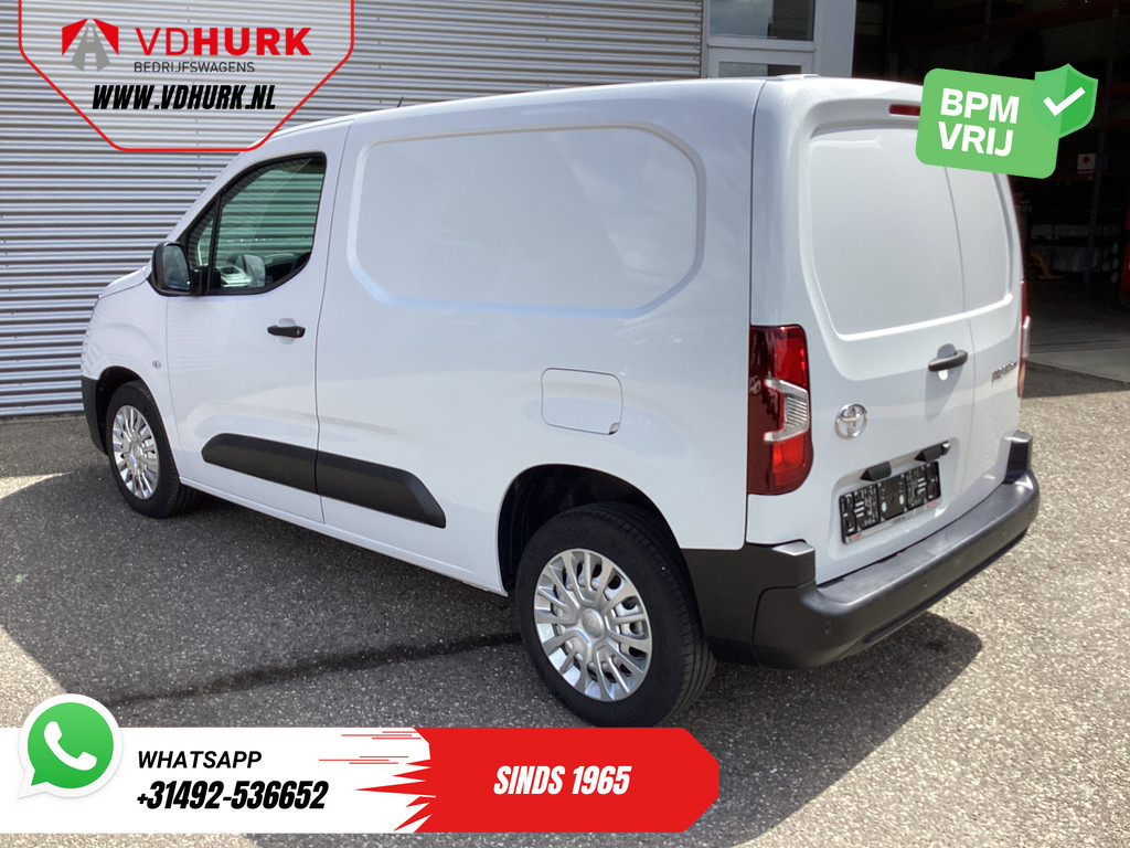 Toyota PROACE CITY Bestelbus 1.5 130 pk Carplay/ Camera/ Stoelverw./ Stuurverw./ PDC/ Airco/ Cruise 1