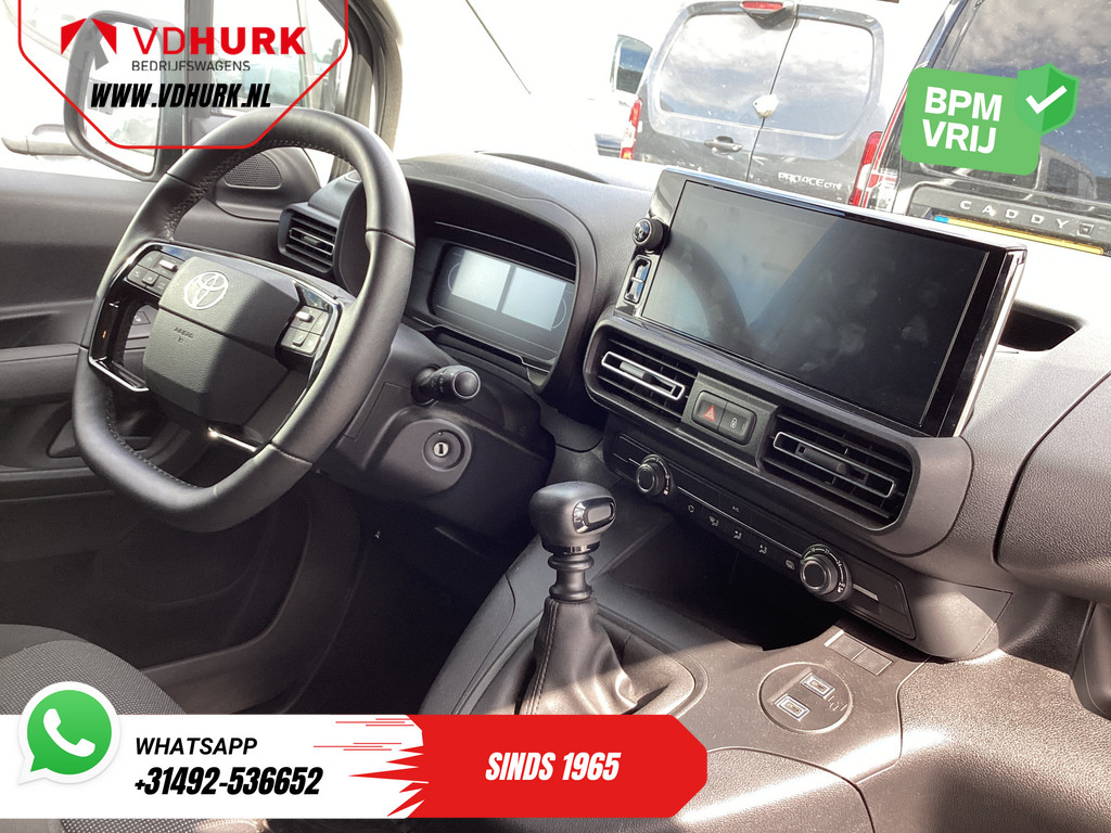 Toyota PROACE CITY Bestelbus 1.5 130 pk Carplay/ Camera/ Stoelverw./ Stuurverw./ PDC/ Airco/ Cruise 2