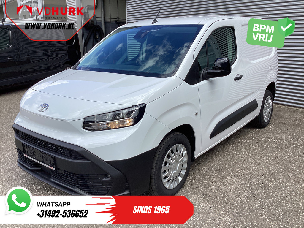 Toyota PROACE CITY Bestelbus 1.5 130 pk Carplay/ Camera/ Stoelverw./ Stuurverw./ PDC/ Airco/ Cruise 7