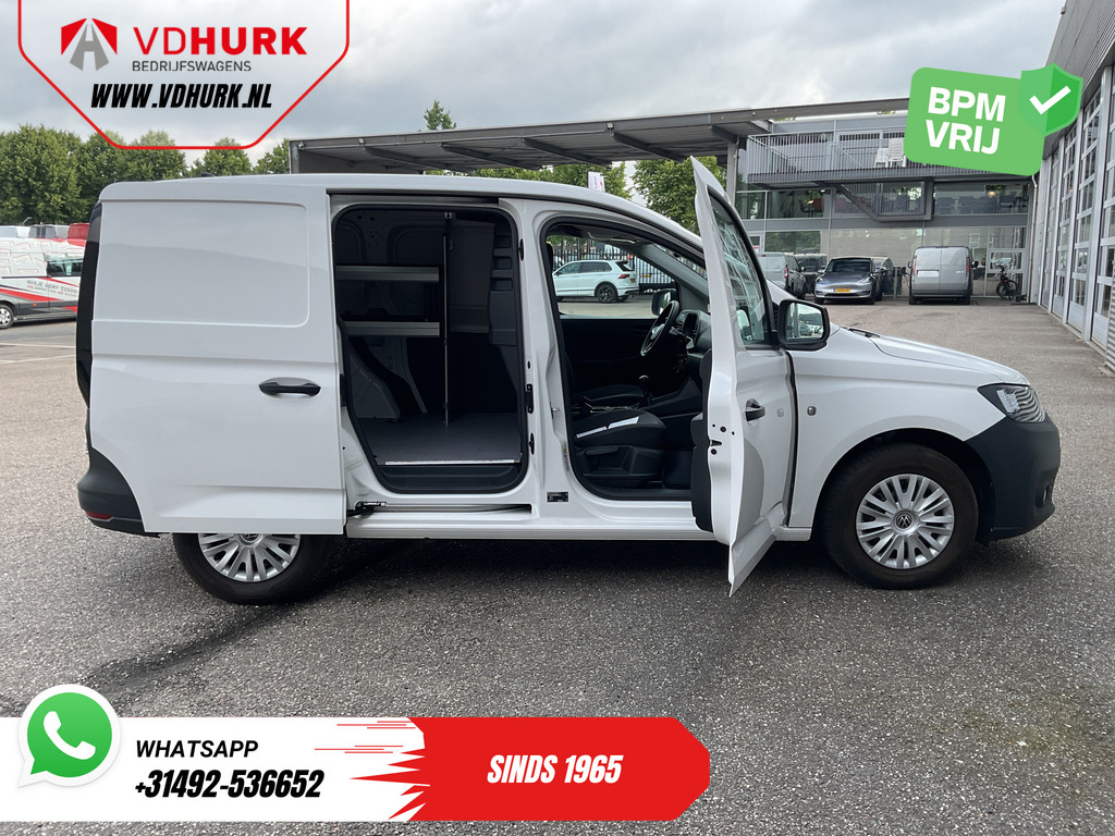 Volkswagen Caddy Cargo Bestelbus 2.0 TDI 100 pk Omvormer/ Sortimo/ Cruise/ Airco/ DAB 3