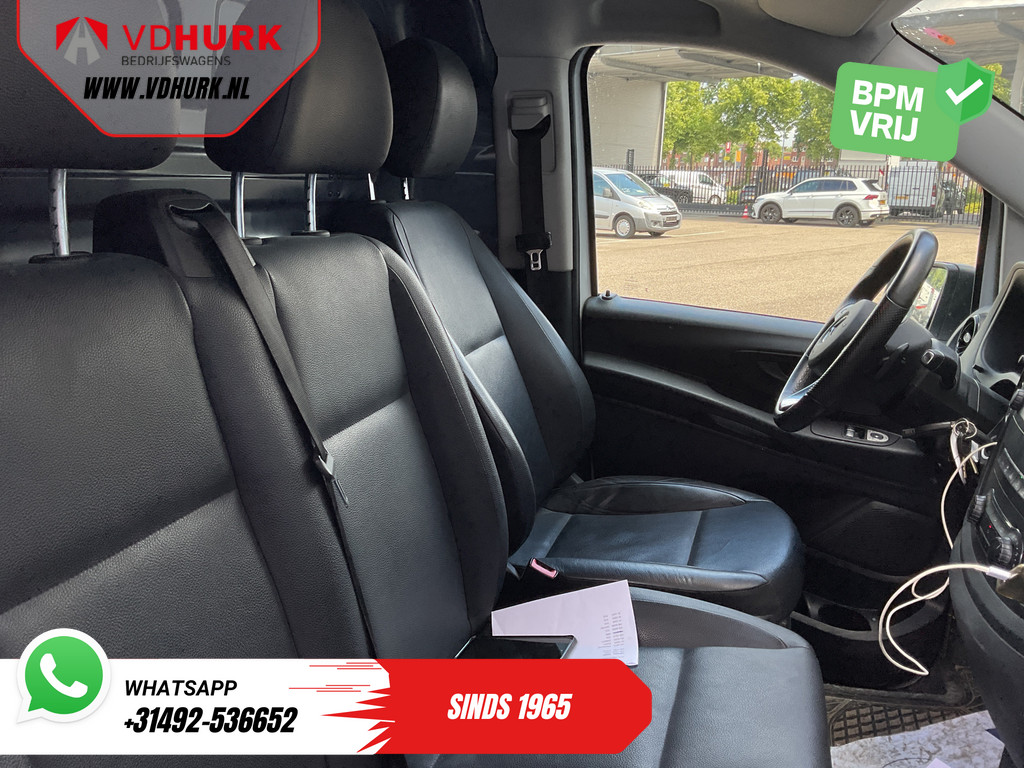 Mercedes-Benz Vito Bestelbus 119 CDI Aut. L3 LED/ Carplay/ Stoelverw./ Standkachel/ Navi/ Cruise/ Camera/ Airco/ 17”LMV/ PDC/ Dakdragers/ Trekhaak 11