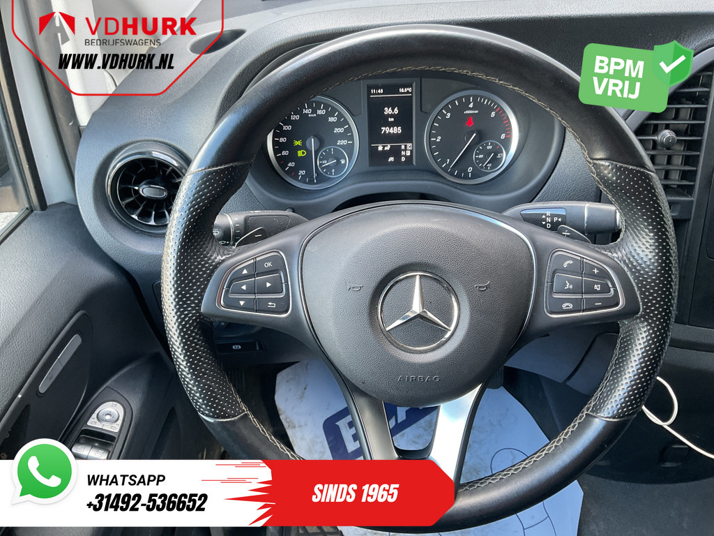 Mercedes-Benz Vito Bestelbus 119 CDI Aut. L3 LED/ Carplay/ Stoelverw./ Standkachel/ Navi/ Cruise/ Camera/ Airco/ 17”LMV/ PDC/ Dakdragers/ Trekhaak 13