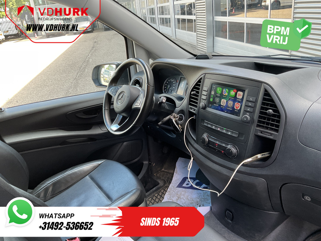 Mercedes-Benz Vito Bestelbus 119 CDI Aut. L3 LED/ Carplay/ Stoelverw./ Standkachel/ Navi/ Cruise/ Camera/ Airco/ 17”LMV/ PDC/ Dakdragers/ Trekhaak 2
